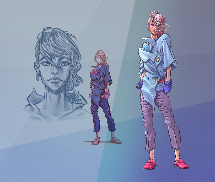 Mi proyecto del curso: Ilustración de personajes dinámicos 1