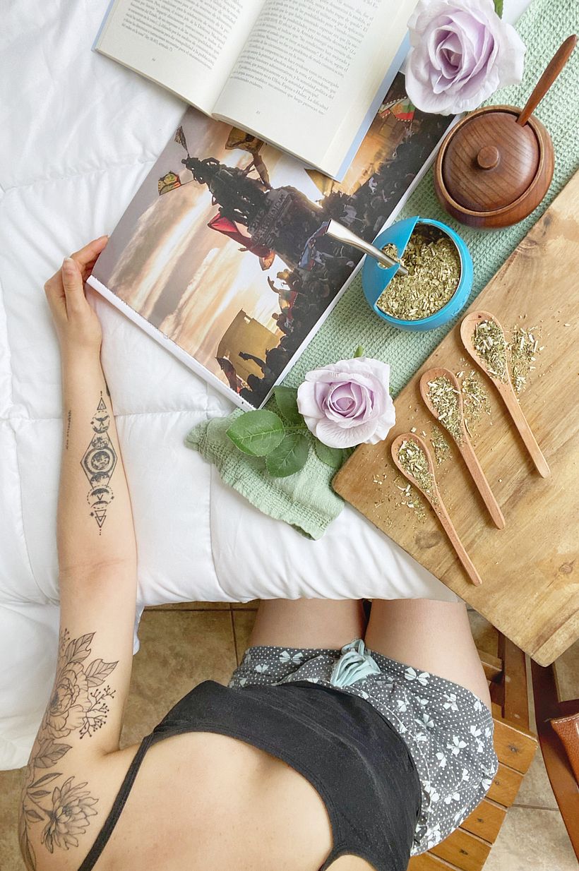 El detrás de escena es en pijama.