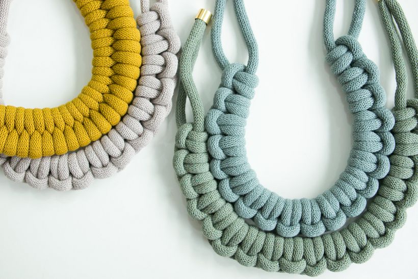 Mi proyecto del curso: Iniciación a la bisutería con cordón: fabrica tus propios collares 5