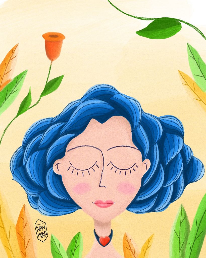 Meu projeto do curso: Técnicas e estilos de ilustração com Procreate 1