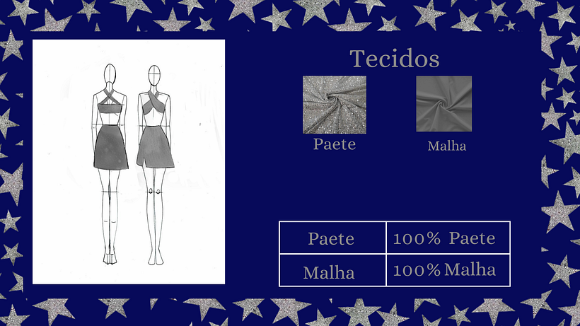 Meu projeto do curso: Introdução ao design de moda - Design de moda
