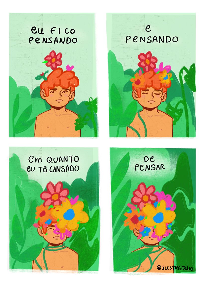 Meu projeto do curso: Desenho de quadrinhos no Procreate 2