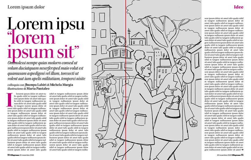 Il secondo bozzetto