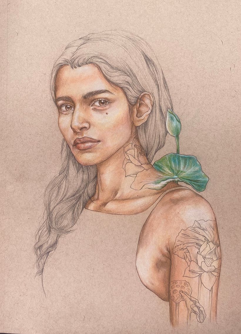 My project for course: Illustration with Pastel and Coloured Pencils 1