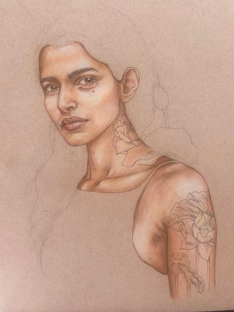 My project for course: Illustration with Pastel and Coloured Pencils 3