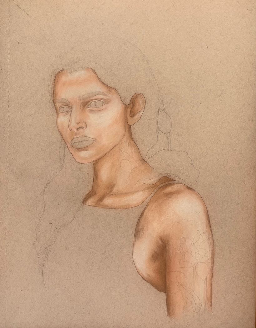 My project for course: Illustration with Pastel and Coloured Pencils 4