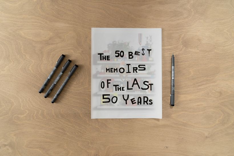 Photographic Artwork for Editorial Covers: The 50 Best Memoirs of the Last 50 Years 3