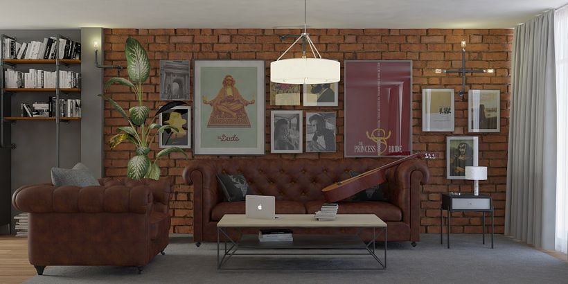 Yo he realizado un concept art que posteriormente he modelado y renderizado en 3d