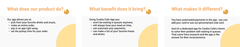 Product strategy for the CookieCafe app