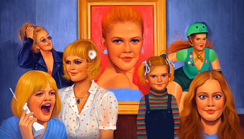 Drew Barrymore for New Yorker Magazine 1