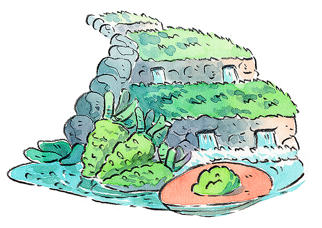 Festin del Haiku: Ilustración con acuarela 12