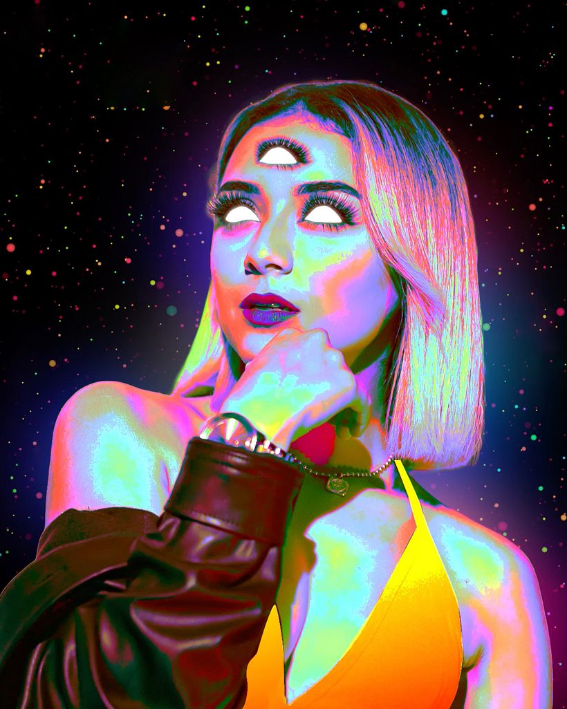 My project for course: Abstract Portraiture with Photoshop and After Effects 8