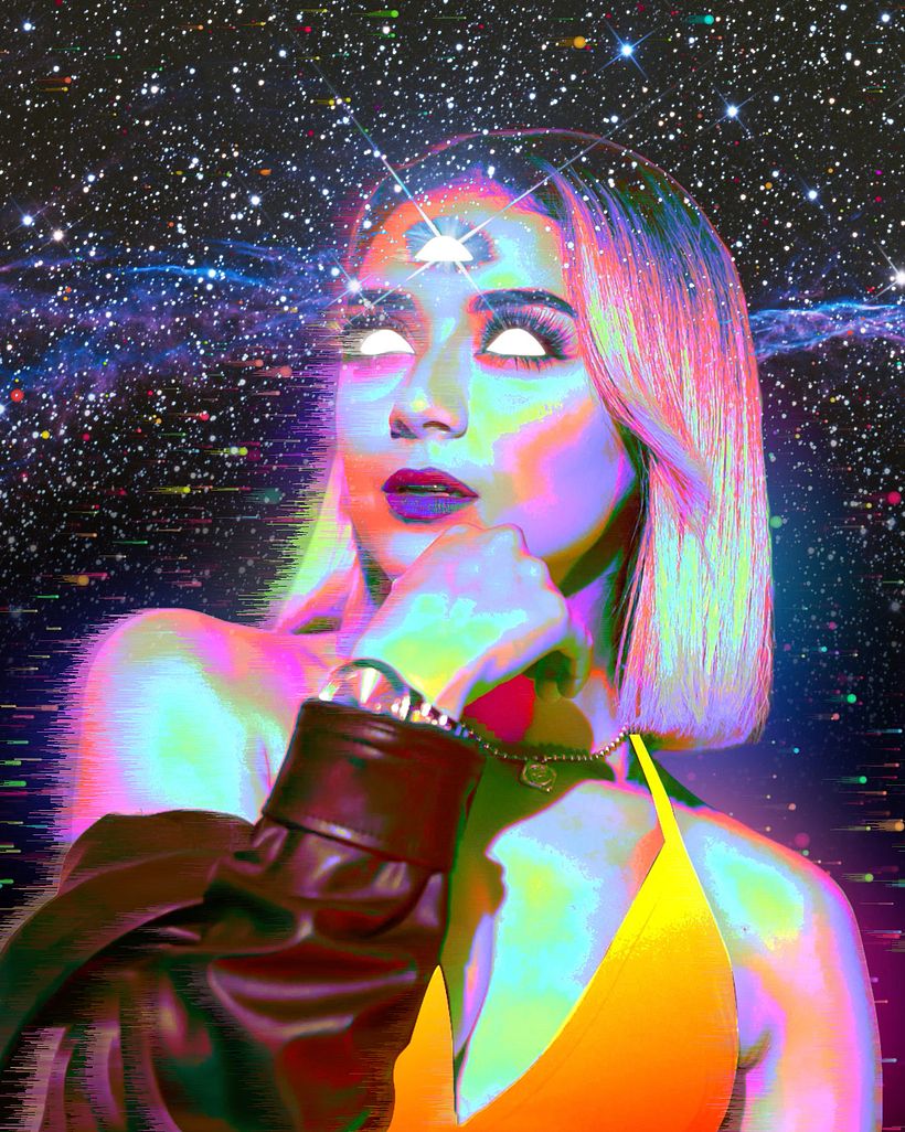 My project for course: Abstract Portraiture with Photoshop and After Effects 10