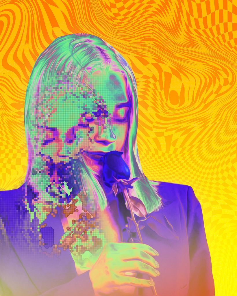 My project for course: Abstract Portraiture with Photoshop and After Effects 11