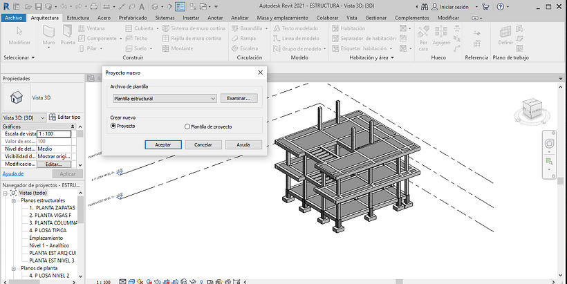 Manejo de herramientas BIM