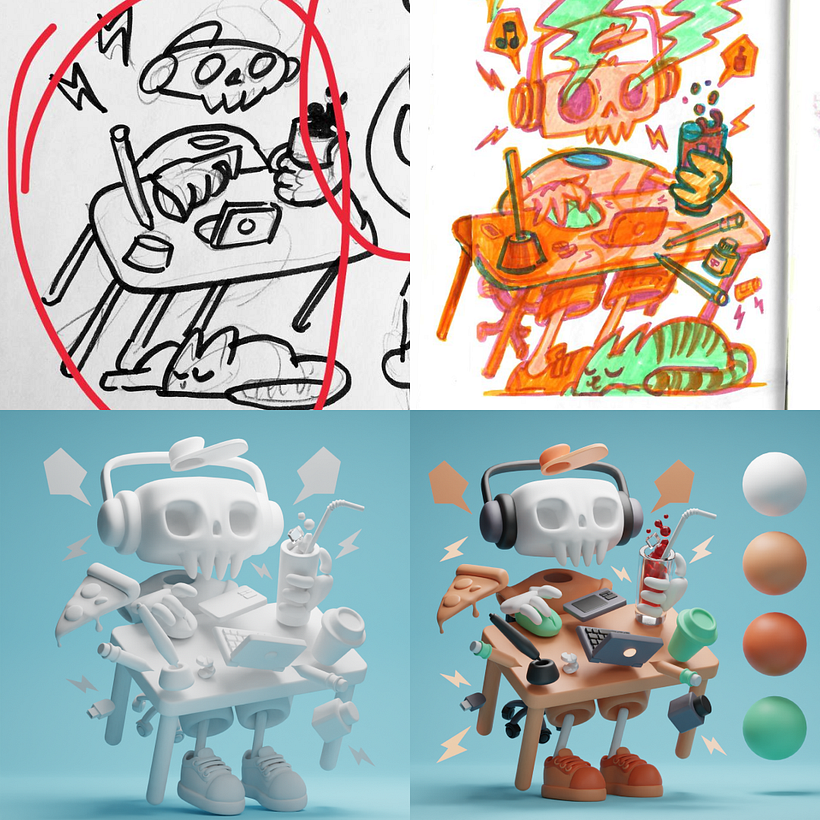 My project for course: 3D Character Creation in Blender 3