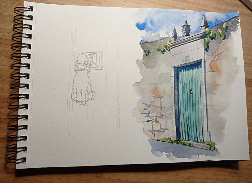 Mi proyecto del curso: Cuaderno de viaje en acuarela 2
