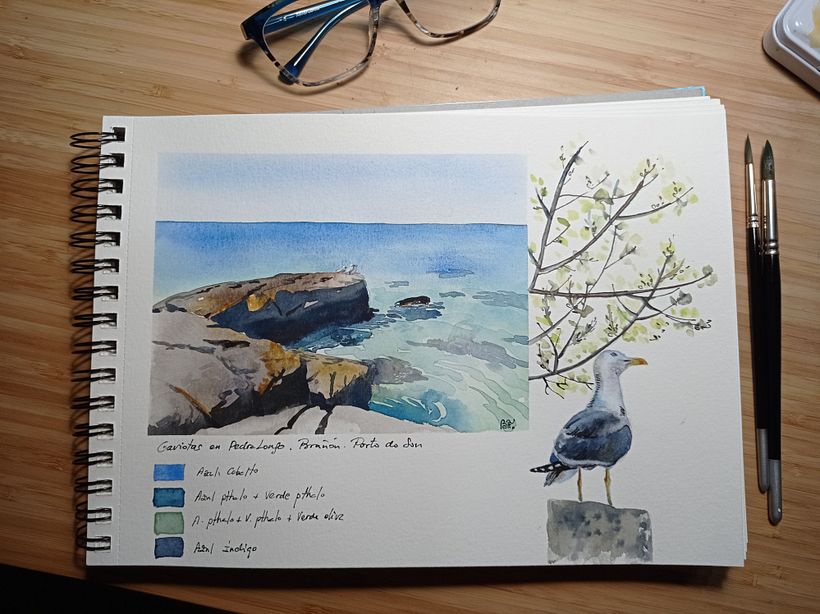 Mi proyecto del curso: Cuaderno de viaje en acuarela 4