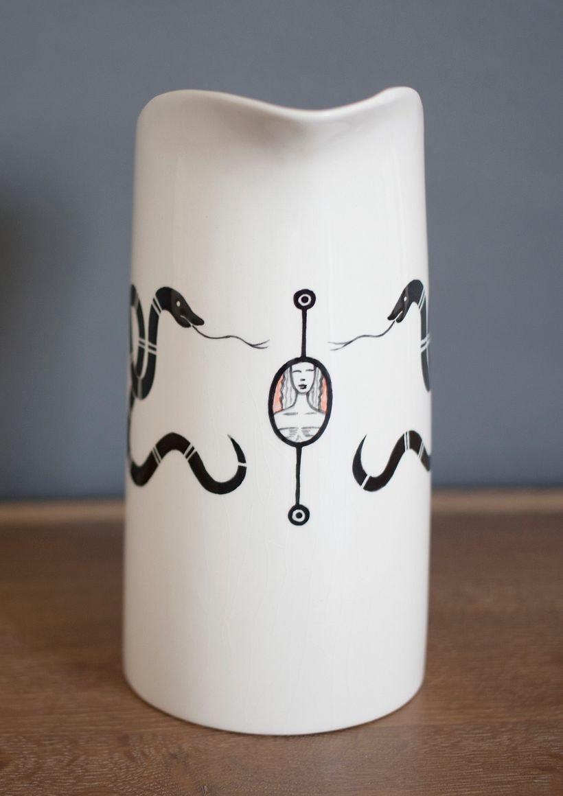 SnakeWare Pitcher [front view]