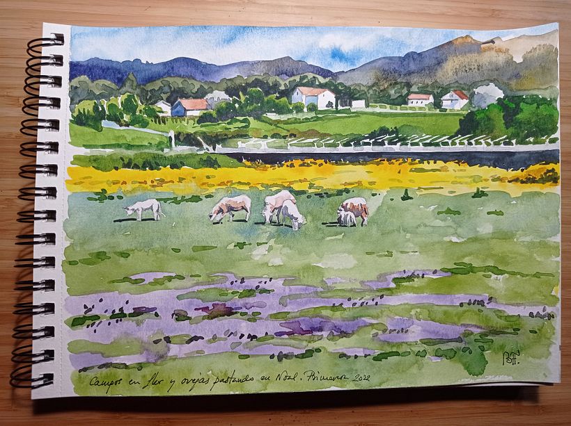 Mi proyecto del curso: Cuaderno de viaje en acuarela 8