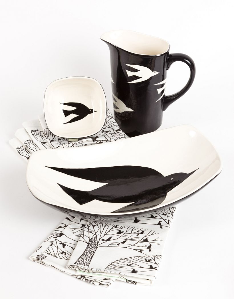 BlackBird Products - Traditional illustration