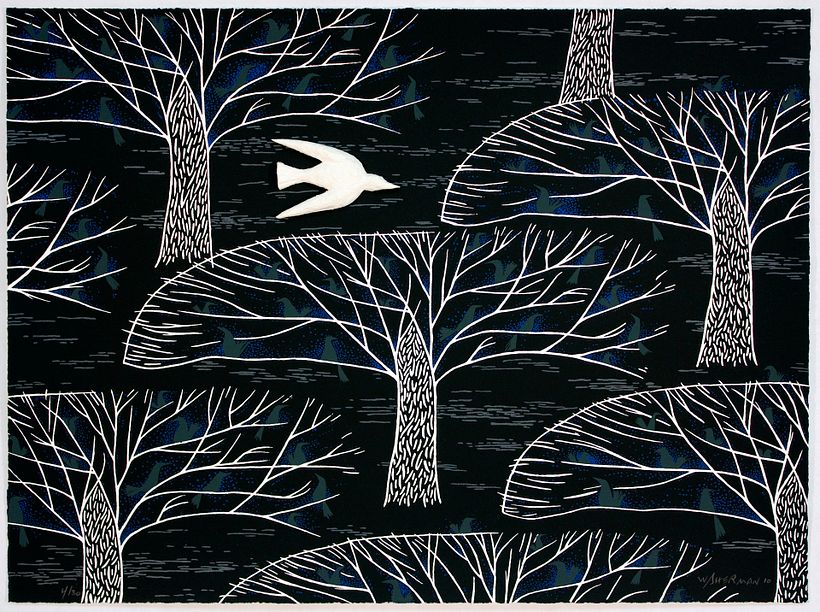 BlackBird Screenprint 1