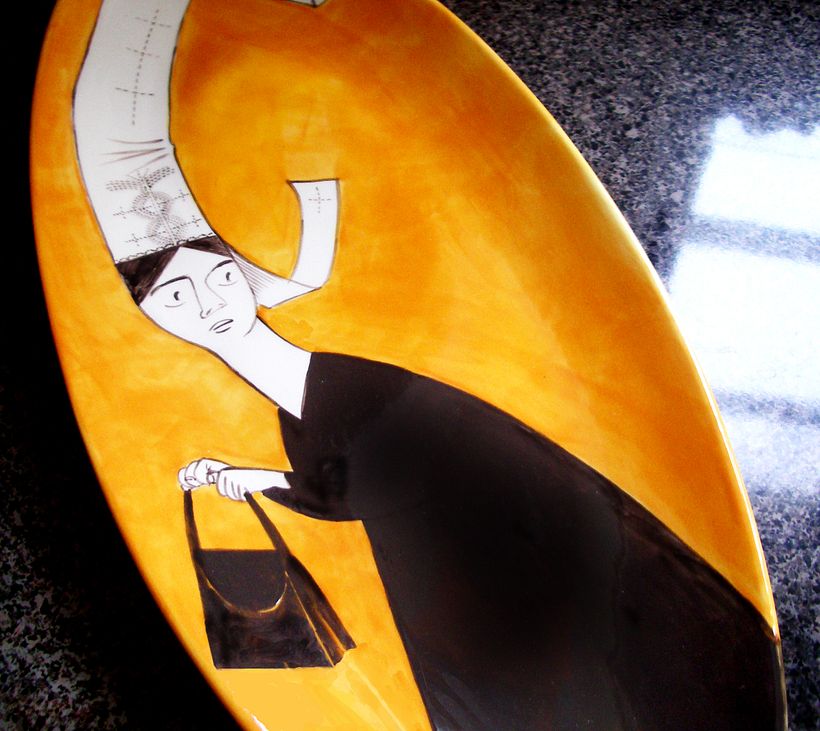 Remembering Rochefort Oval Platter