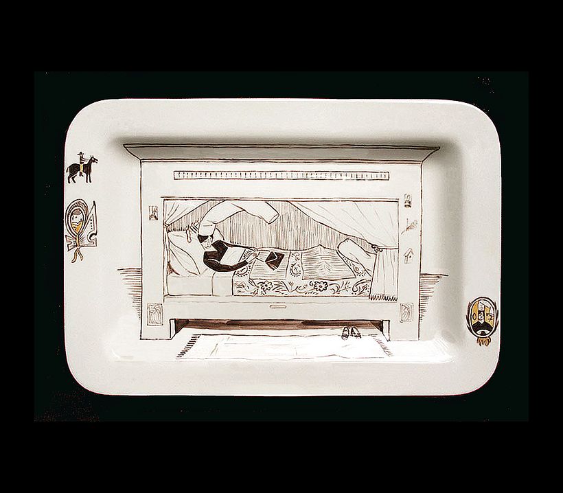 Remembering Rochefort Small Platter