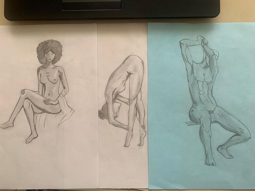 Meu projeto do curso: Desenho anatômico para principiantes 2