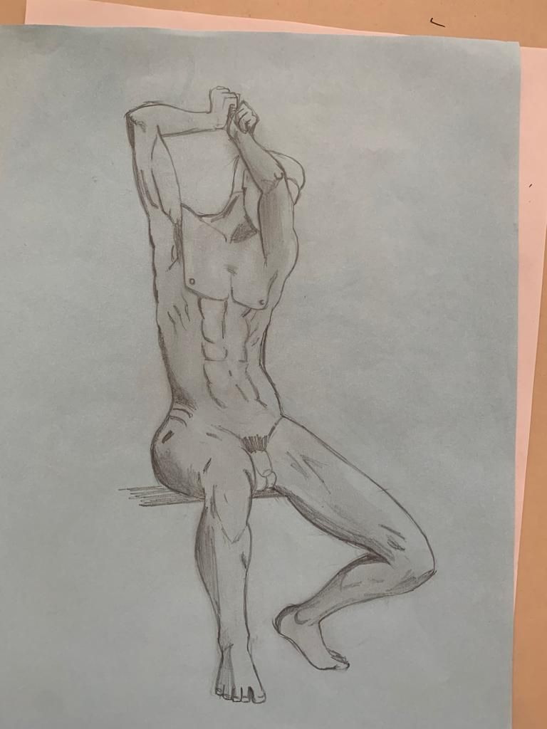Meu projeto do curso: Desenho anatômico para principiantes 6