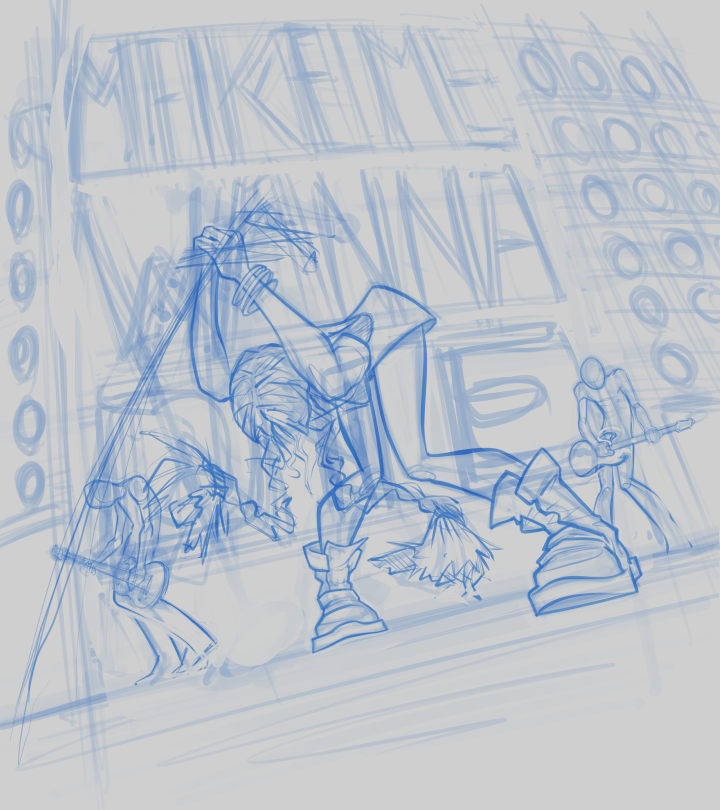 Primer boceto.