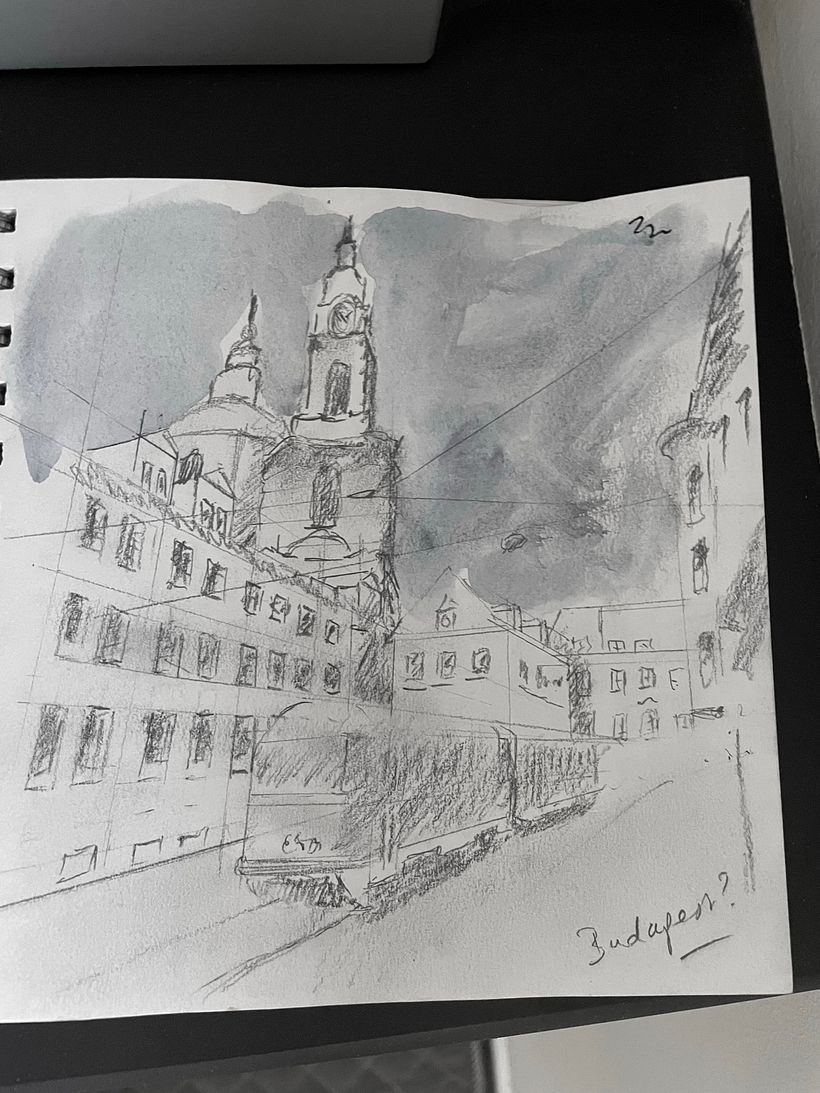 My project for course: Architectural Sketching with Watercolor and Ink 2