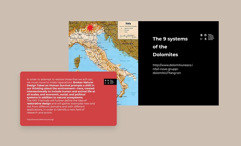 Due esempi di template di slides creati nelle mastro per velocizzare il flusso di lavoro