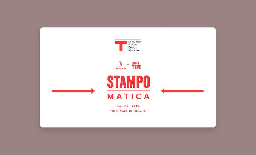 La cover della presentazione, con poche informazioni ma chiare