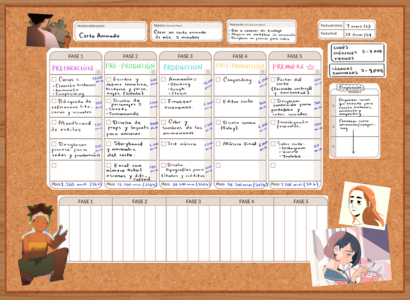 My project for course: Productivity for Creatives: Planning for Efficiency 9