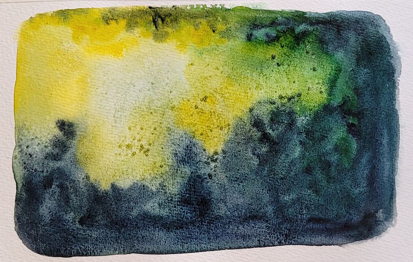 Meu projeto do curso: Pintura de paisagens fantásticas com aquarela e guache 4