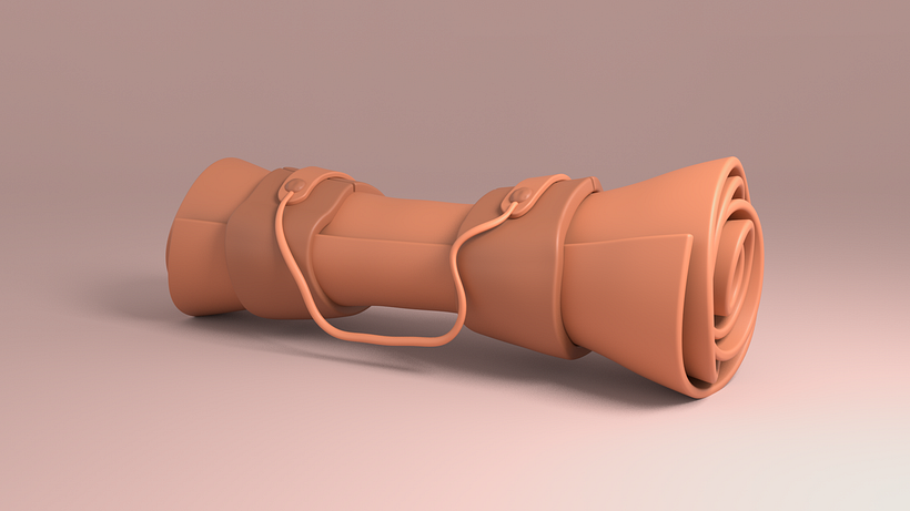Meu projeto do curso: Modelagem de objetos em estilo cartoon com Maya 6
