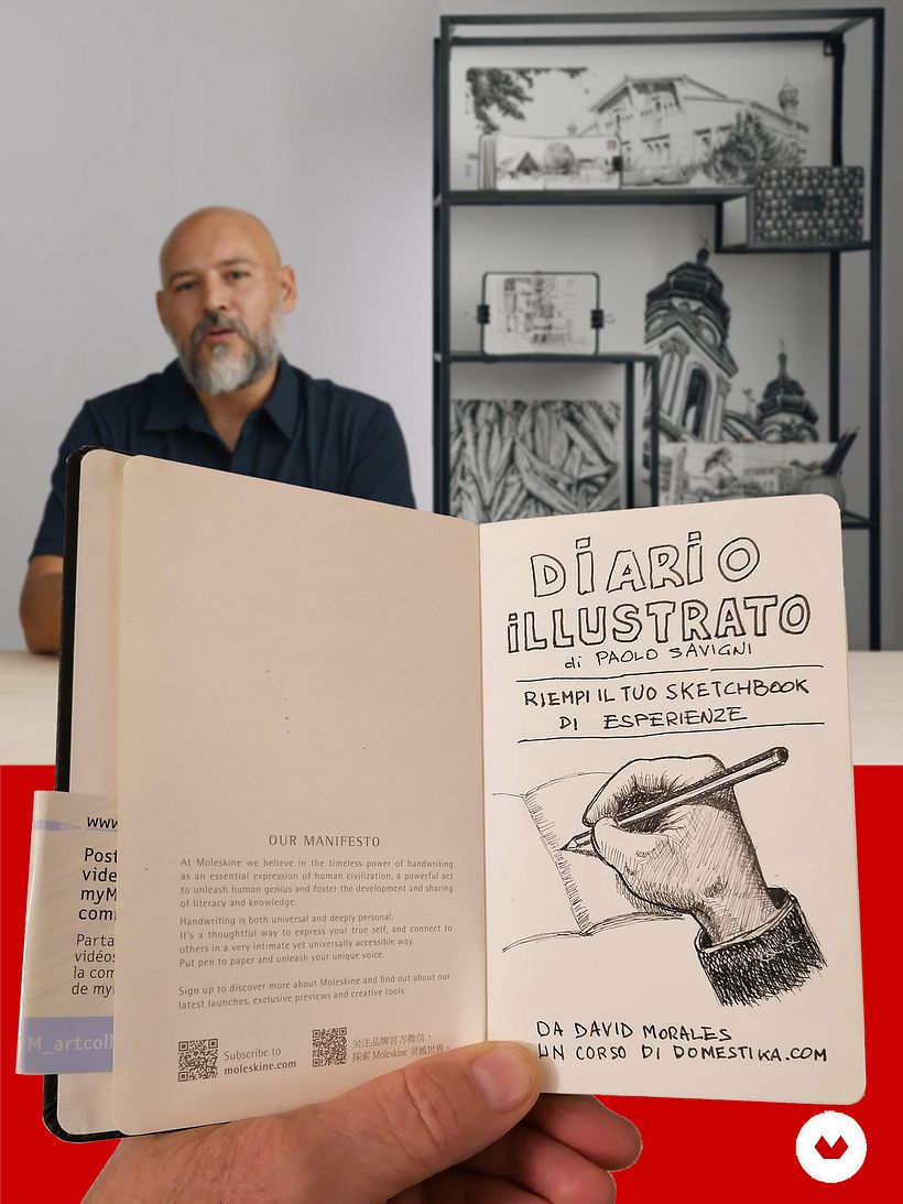 Il mio progetto del corso: Diario illustrato: riempi il tuo sketchbook di esperienze 1