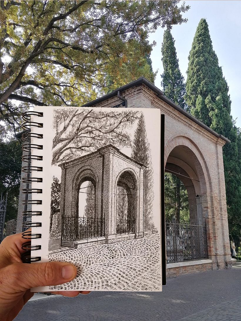 Il mio progetto del corso: Diario illustrato: riempi il tuo sketchbook di esperienze 14