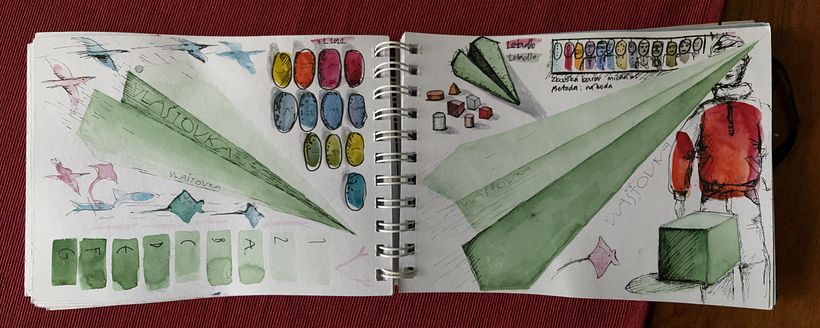 My project in Creative Watercolor Sketching for Beginners course 3