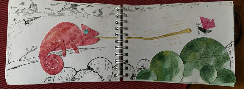 My project in Creative Watercolor Sketching for Beginners course 4