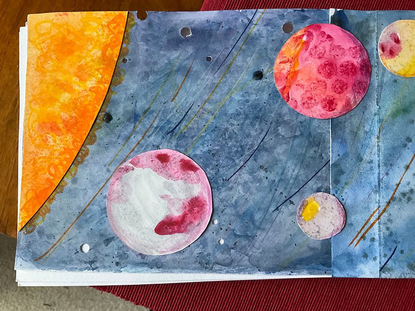 My project in Creative Watercolor Sketching for Beginners course 8