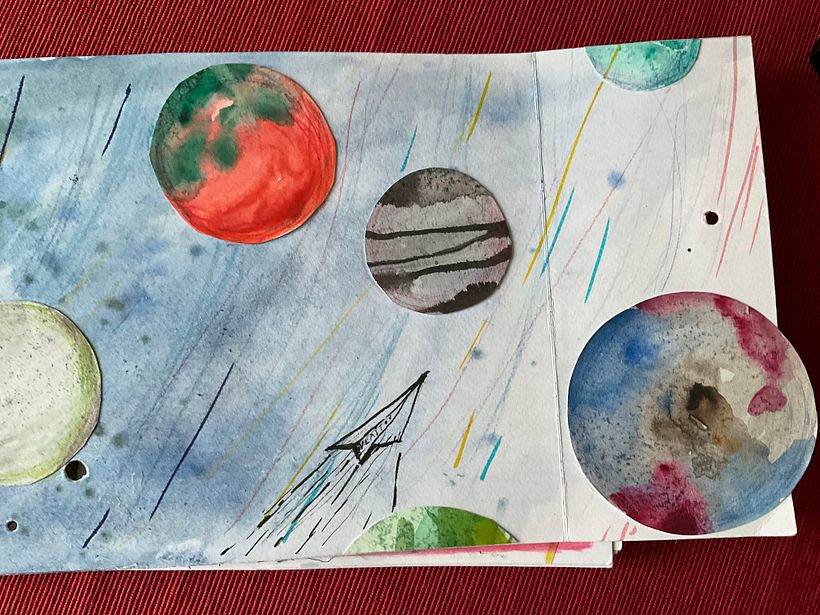 My project in Creative Watercolor Sketching for Beginners course 9