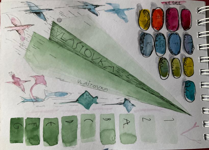 My project in Creative Watercolor Sketching for Beginners course 1