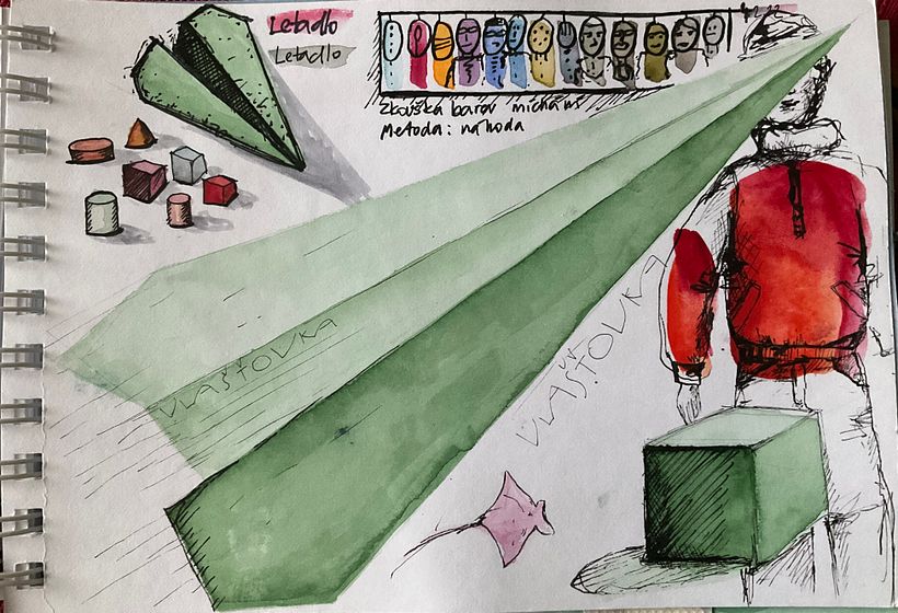 My project in Creative Watercolor Sketching for Beginners course 2