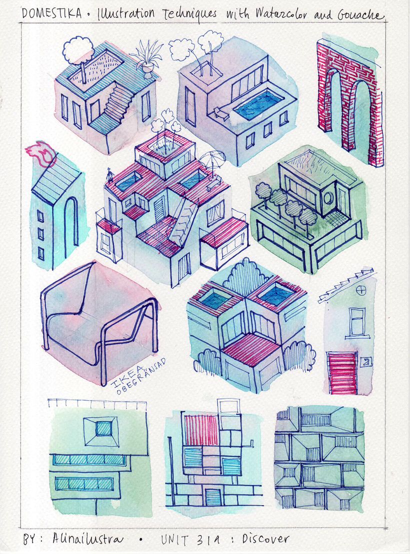 My project for course: Illustration Techniques with Watercolor and Gouache 11