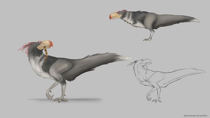 Argentosaurus- Creature Design 2
