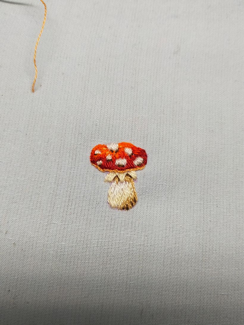 Mój projekt z kursu: Haft miniaturowy: tworzenie biżuterii tekstylnej 2