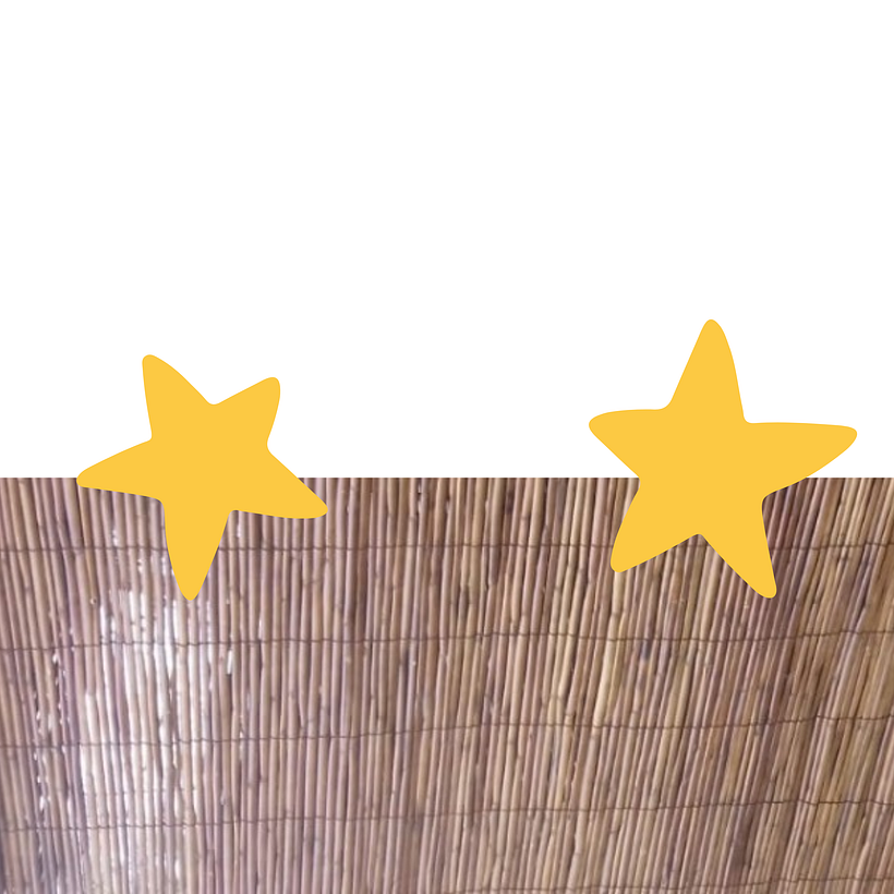 Decoración de la reja del taller de cerámica