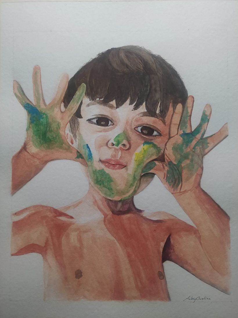 Retrato de mi sobrino 1